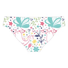 cute bird pattern Cross Back Hipster Bikini Set from ArtsNow.com Back Under