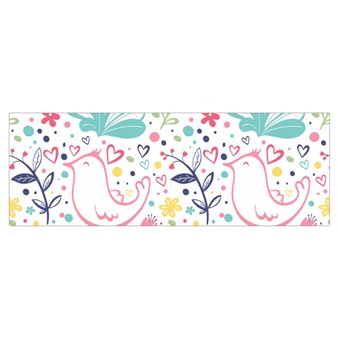 cute bird pattern Wristlet Pouch Bag (Small) from ArtsNow.com Bottom