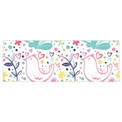 cute bird pattern Wristlet Pouch Bag (Small) from ArtsNow.com Bottom