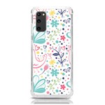 cute bird pattern Samsung Galaxy S20 6.2 Inch TPU UV Case