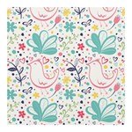 cute bird pattern Banner and Sign 3  x 3 