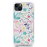 cute bird pattern iPhone 14 Plus TPU UV Print Case