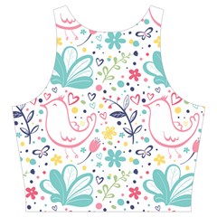 cute bird pattern Cut Out Top from ArtsNow.com Back