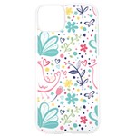 cute bird pattern iPhone 15 Pro TPU UV Print Case