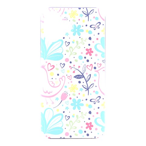 cute bird pattern iPhone 16 Plus Black UV Print PC Hardshell Case from ArtsNow.com Front