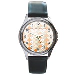 shells pattern Round Metal Watch