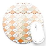 shells pattern Round Mousepad