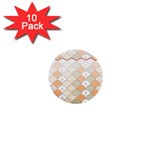 shells pattern 1  Mini Buttons (10 pack) 