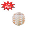 shells pattern 1  Mini Buttons (100 pack) 