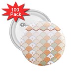 shells pattern 2.25  Buttons (100 pack) 