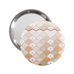 shells pattern 2.25  Handbag Mirrors