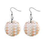 shells pattern Mini Button Earrings