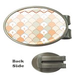 shells pattern Money Clips (Oval) 