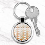 shells pattern Key Chain (Round)