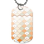 shells pattern Dog Tag (One Side)