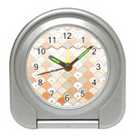 shells pattern Travel Alarm Clock