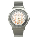 shells pattern Stainless Steel Watch