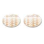 shells pattern Cufflinks (Oval)