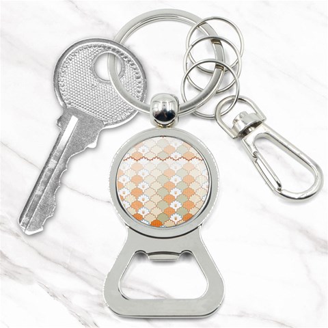 shells pattern Bottle Opener Key Chain from ArtsNow.com Front