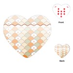 shells pattern Playing Cards Single Design (Heart)