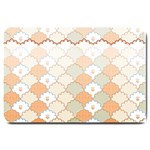 shells pattern Large Doormat