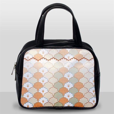 shells pattern Classic Handbag (One Side) from ArtsNow.com Front