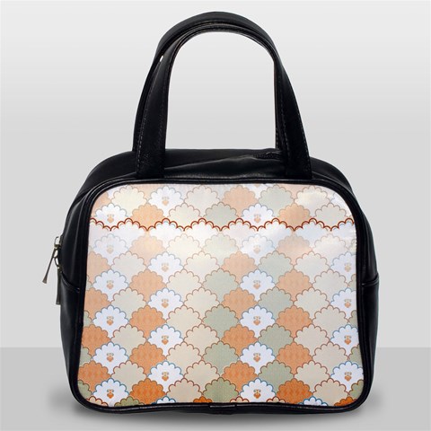 shells pattern Classic Handbag (Two Sides) from ArtsNow.com Back