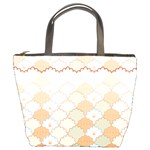 shells pattern Bucket Bag