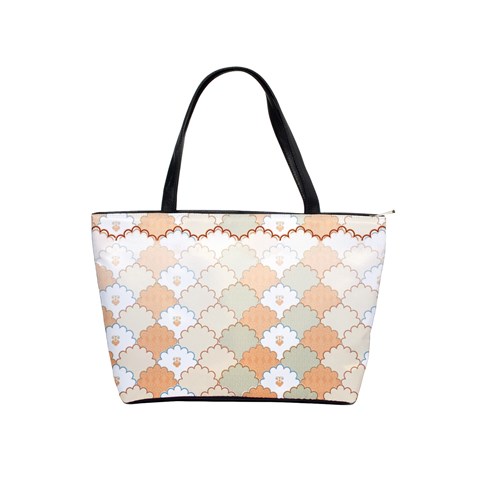 shells pattern Classic Shoulder Handbag from ArtsNow.com Front