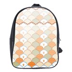 shells pattern School Bag (Large)