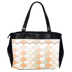 shells pattern Oversize Office Handbag (2 Sides) from ArtsNow.com Back