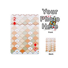 shells pattern Playing Cards 54 Designs (Mini) from ArtsNow.com Front - Diamond2