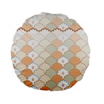 shells pattern Standard 15  Premium Round Cushions