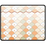 shells pattern Two Sides Fleece Blanket (Medium)