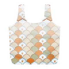 shells pattern Full Print Recycle Bag (L) from ArtsNow.com Front