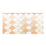 shells pattern Satin Wrap 35  x 70 