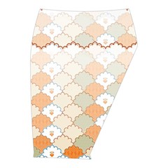 shells pattern Midi Wrap Pencil Skirt from ArtsNow.com  Front Right 