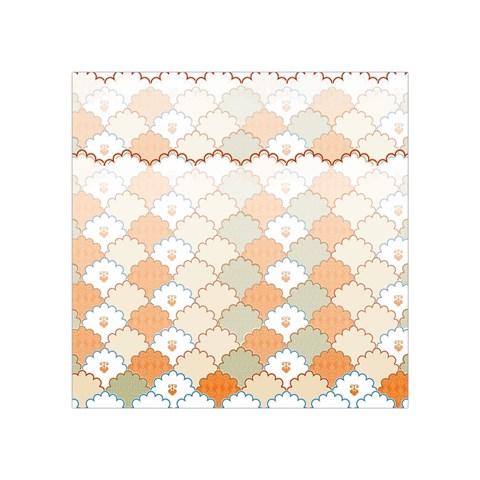 shells pattern Square Tapestry (Small) from ArtsNow.com Front