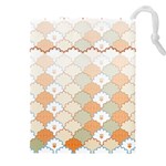 shells pattern Drawstring Pouch (4XL)