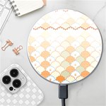 shells pattern Wireless Fast Charger(White)