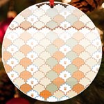 shells pattern UV Print Acrylic Ornament Round