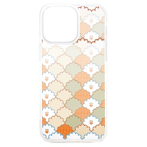 shells pattern iPhone 15 Plus TPU UV Print Case from ArtsNow.com Front