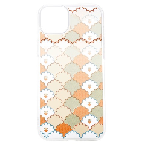 shells pattern iPhone 15 Pro TPU UV Print Case from ArtsNow.com Front