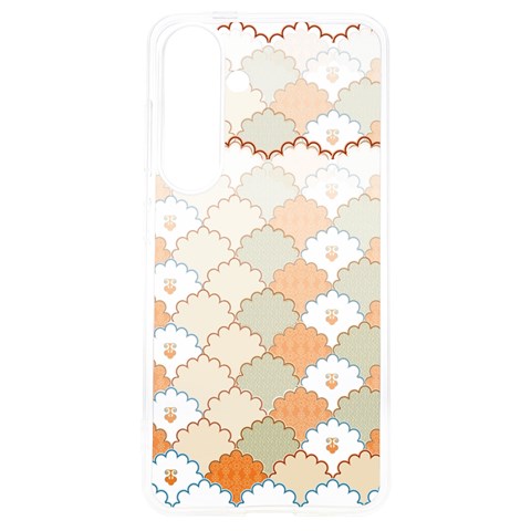 shells pattern Samsung Galaxy S24 6.2 Inch TPU UV Case from ArtsNow.com Front