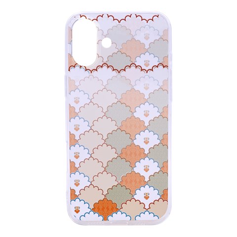 shells pattern iPhone 16 Pro TPU UV Print Case from ArtsNow.com Front