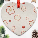 Floral Pattern Ornament (Heart)