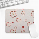 Floral Pattern Large Mousepad