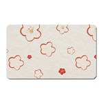 Floral Pattern Magnet (Rectangular)