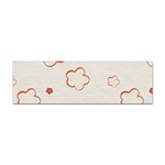 Floral Pattern Sticker Bumper (10 pack)