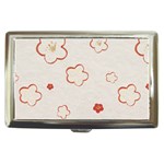 Floral Pattern Cigarette Money Case